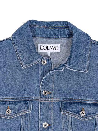 Jeansjacke mit Anagram