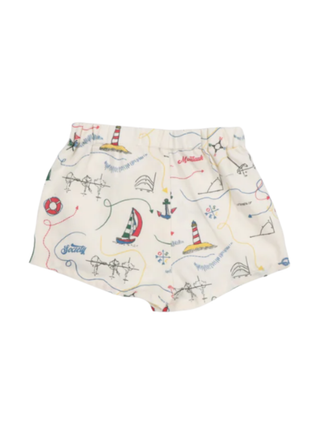 Clove Baby Bermuda Clove Print