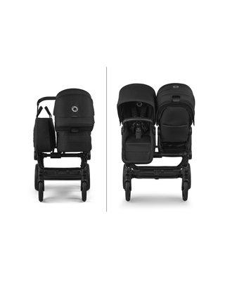 Bugaboo Donkey 6 - 2-in-1 Kinderwagen - Black/Heritage Black
