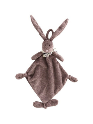Flo Häschen Liberty Schmusetuch  - Grey Brown