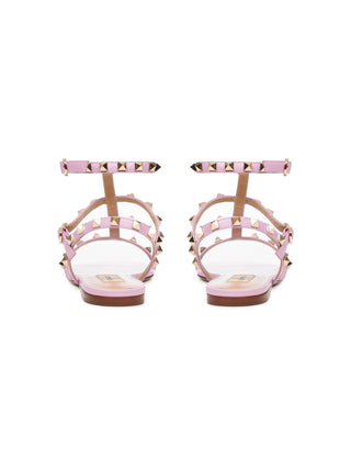 Rockstud Sandalen in Rosa