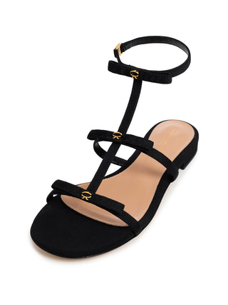 Malou Sandale mit Schleifen-Details
