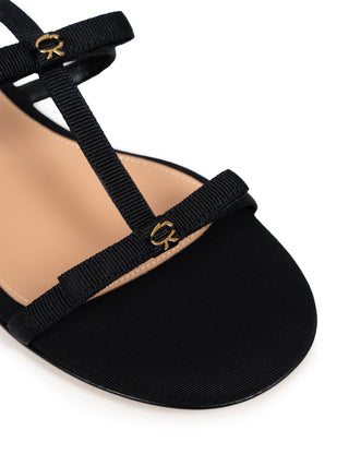 Malou Sandale mit Schleifen-Details