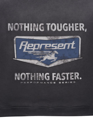 Nothing Faster Sweatshirt mit halbem Ziper