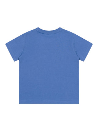 T-Shirt mit Logo-Print - Blau