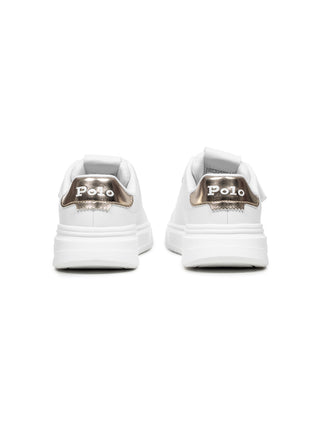 Heritage Court Super Sneaker - Weiß/Gold