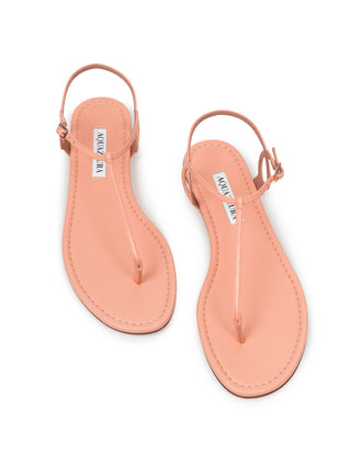 Almost Bare Sandal in Flamingo