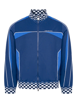Navy Cyber Trackjacke