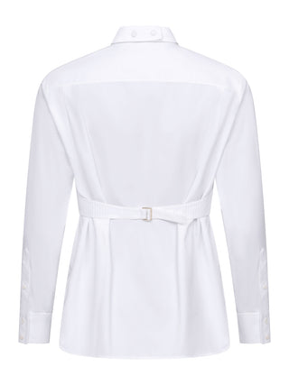 Plastron Bluse mit abnehmbaren Top