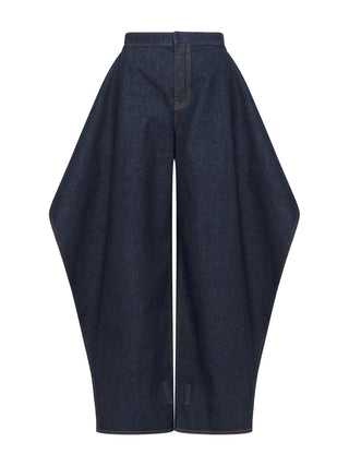 Gerüschte Jeans