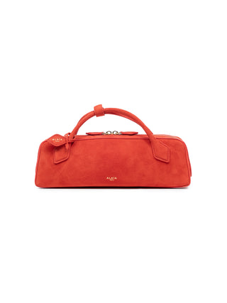 Clutch Le Teckel aus Ziegen-Wildleder