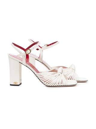 High Heel Annet mit Blockabsatz in Ivory