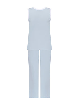 Pyjama aus Tanktop und langer Hose