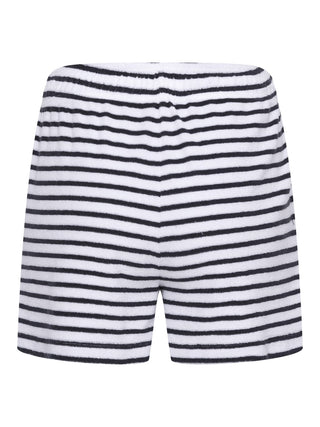 Terry Shorts mit Streifen