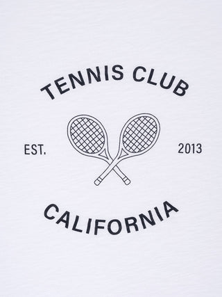 T-Shirt mit Tennis Club Print