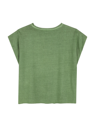 Anie T-Shirt mit grafischem Print - Grün