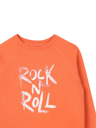 Upper Sweatshirt Rock'n Roll - Orange