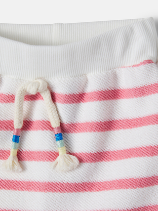 Montgri Shorts gestreift - Rosa