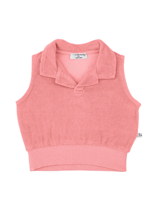 Selva Frottee-Shirt - Rosa