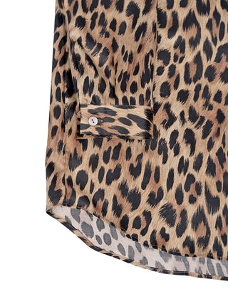 Schlafshirt 80 cm in Leoparden-Muster