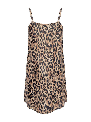 Schlafkleid mit Leoparden-Muster