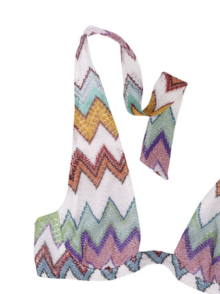 Bikini im Zick-Zack-Muster