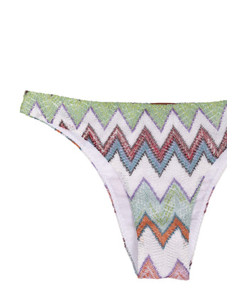 Bikini im Zick-Zack-Muster