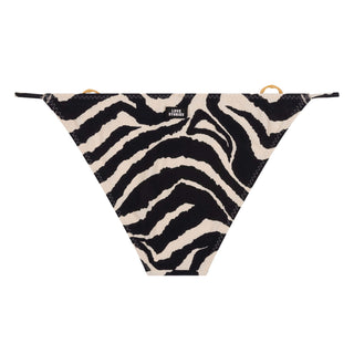 Poppy Bikini-Hose im Zebra-Print