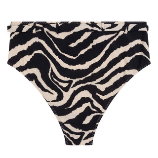 Pebbles Bikini-Hose im Zebra-Print