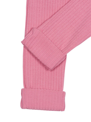 Marti gerippte Leggings - Rosa