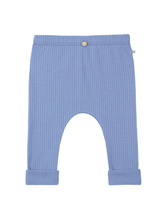 Marti gerippte Leggings - Blau