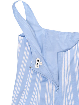 Wells Midi-Kleid in Blau mit Streifen