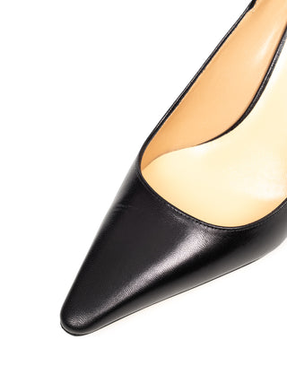 Pumps mit Sling Back in Schwarz