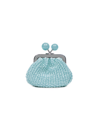 Nano Pasticcino Bag in Bast-Optik - Petrol