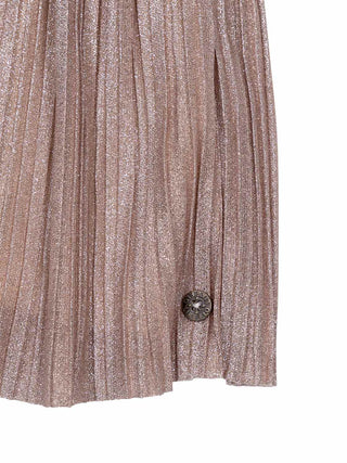 Minte Flo Lurex Kleid - Beige