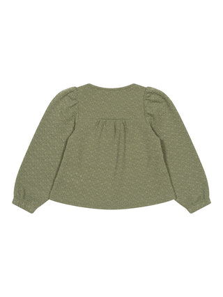 Kirzy A-Linien-Top aus Jersey - Grün