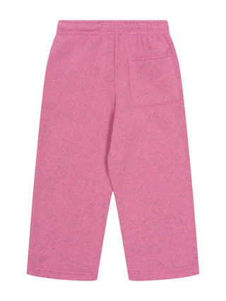 Jogginghose mit Logo - Rosa meliert