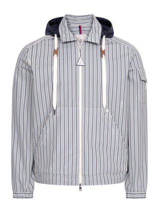 Havas gestreifte Hemdjacke aus Popeline