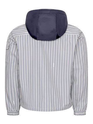 Havas gestreifte Hemdjacke aus Popeline