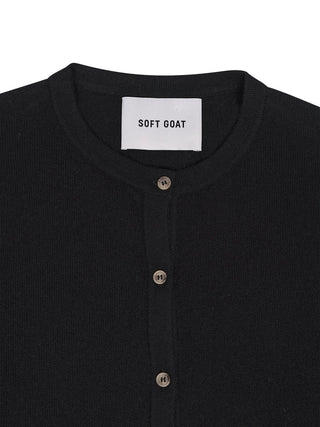 Cardigan aus Kaschmir in Schwarz