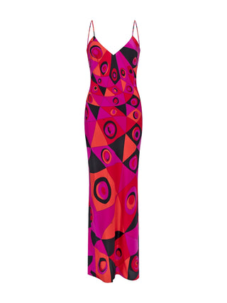 Kleid im Occhi-Muster