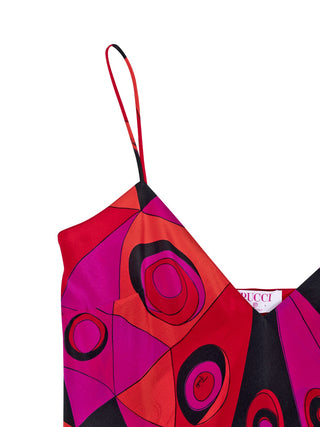 Kleid im Occhi-Muster