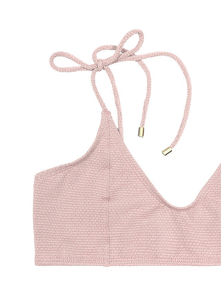 Bahamas zweiteiliger Lurex-Bikini - Rosa