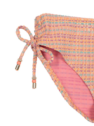 Coco zweiteiliger Bikini mit Bralette-Top - Koralle