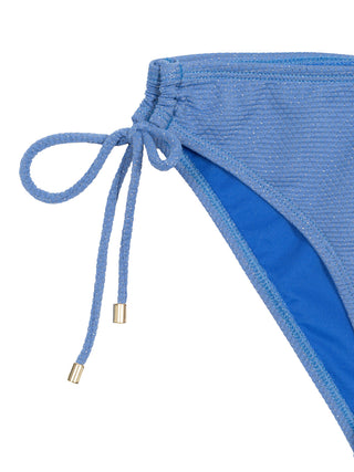 Bahamas zweiteiliger Lurex-Bikini - Blau