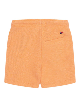 Jersey Twill Sweatshorts - Orange
