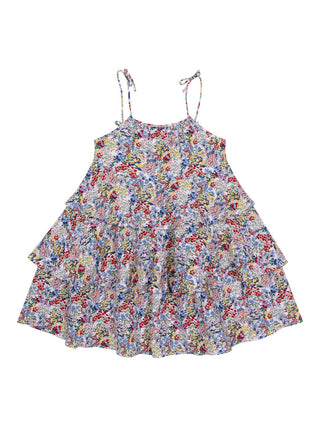 Verbena Kleid mit Blumenmotiv - Multicolor