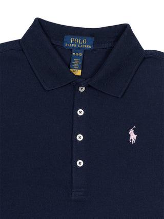 Poloshirt mit Big-Pony - Navy