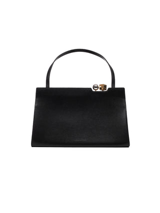 Le Salon Clutch in Schwarz
