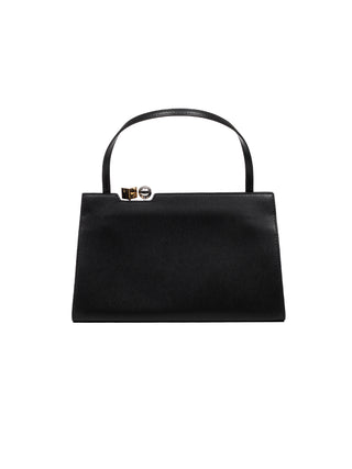 Le Salon Clutch in Schwarz